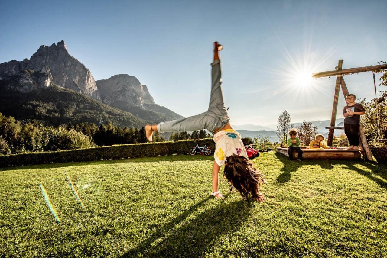 Haus Lohengrin Ferienwohnung 4 Siusi Luaran gambar